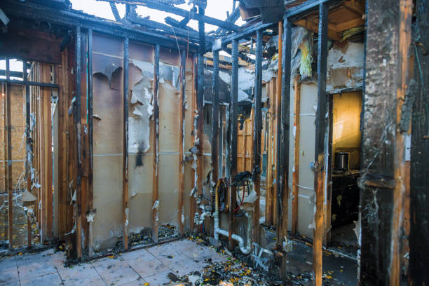 Professional Fire Damage Assessment technician working in Sun City West, AZ